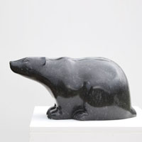 Badger sculpture