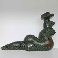 Figure Soapstone sculpture