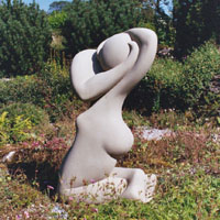 Kneeling Figure II sculpture