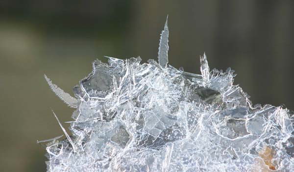 Ice crystals