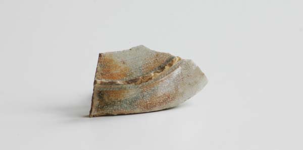 shard of broken pottery