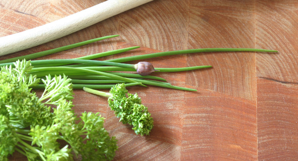 Chives and Parsley