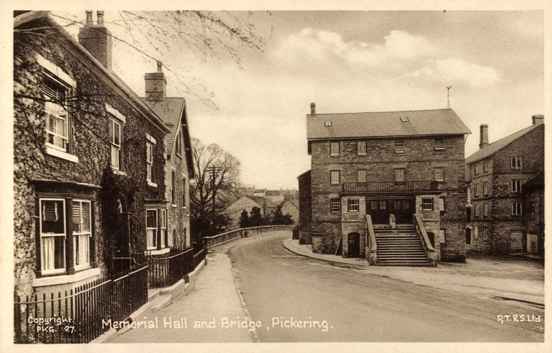 Postcard of Pickering Memorial Hall