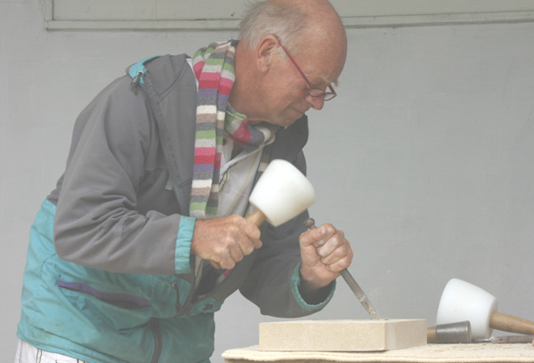 Carving a relief panel