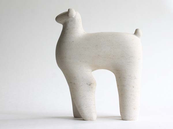 Camelid stone sculpture