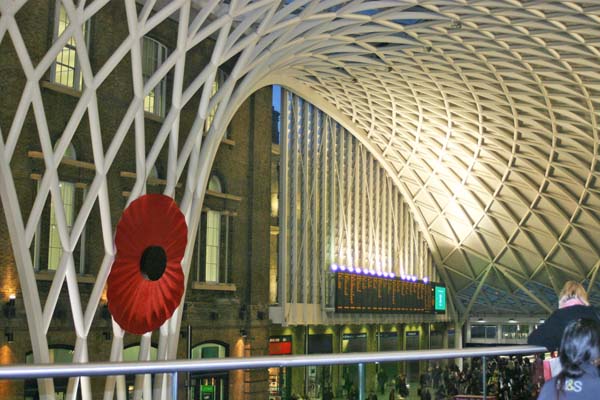 Kings Cross train station