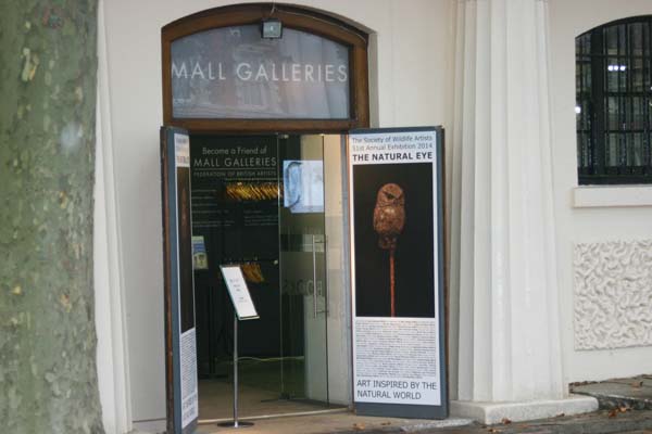 Mall Galleries entrance