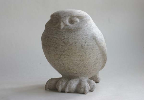 Little Owl sculpture