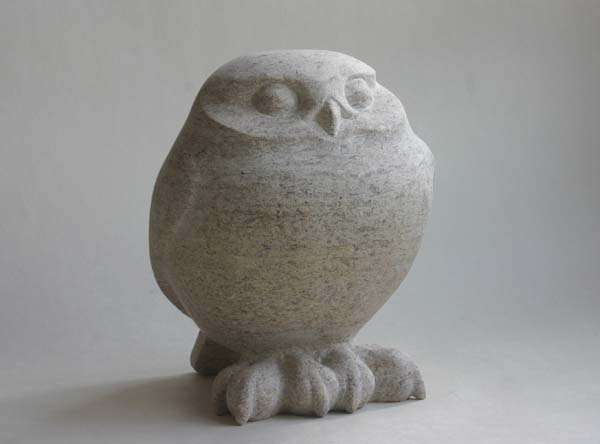 Little Owl sculpture