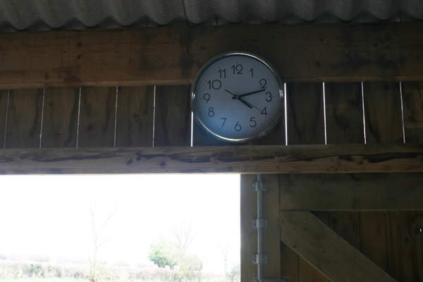 Workshop clock