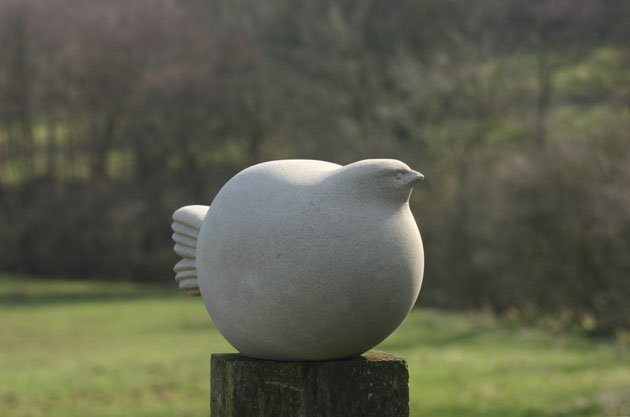 Bamboo Bird sculpture