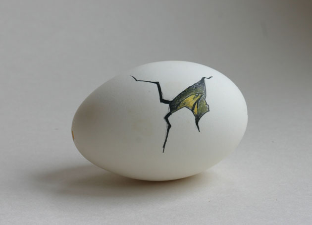 decorated eater egg
