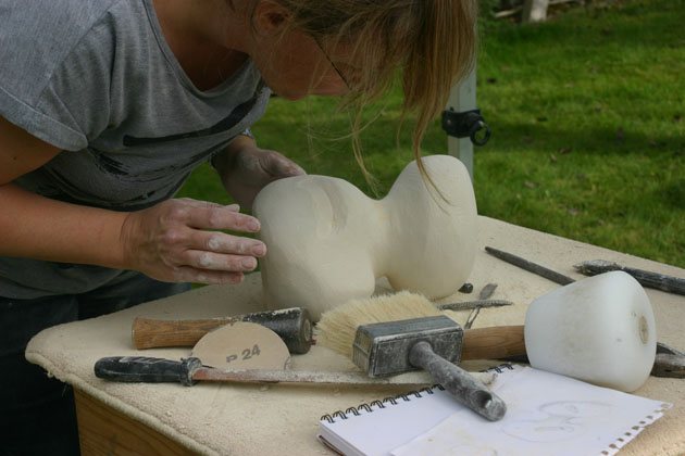 refining the carving
