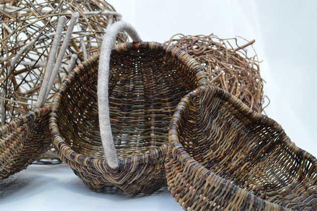 Angela Cole willow baskets