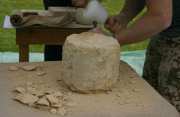 stone carving