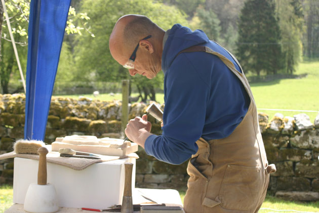 stone carving concentration