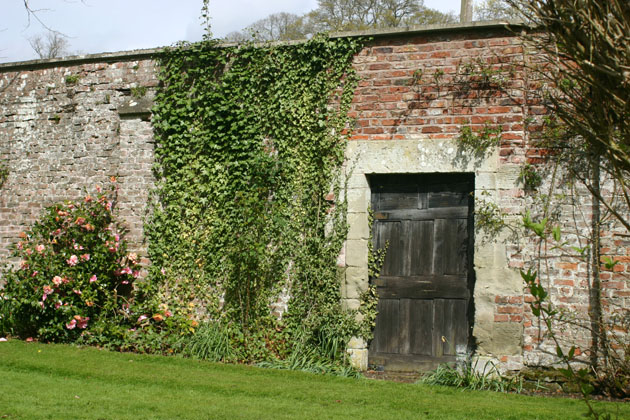 Entrance to the walled garden