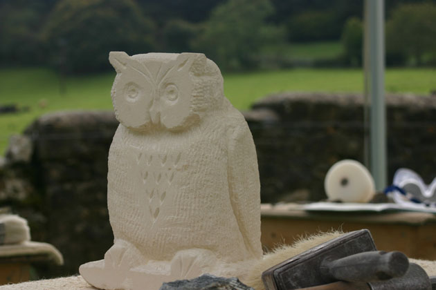 owl carving