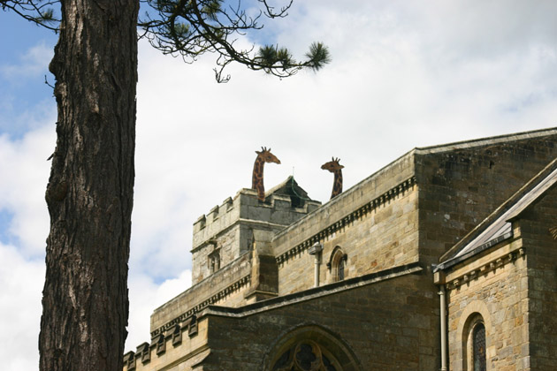 Giraffes in Lastingham