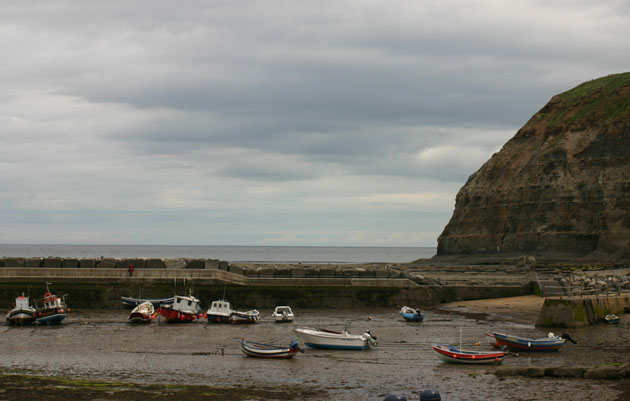 View from Staithes Studio Gallery 