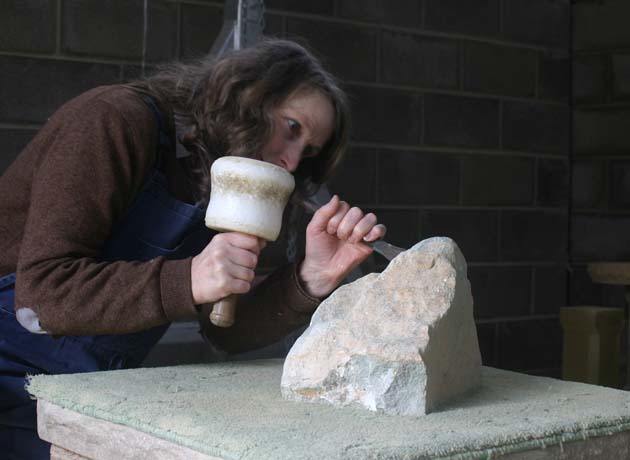 Carving in stone