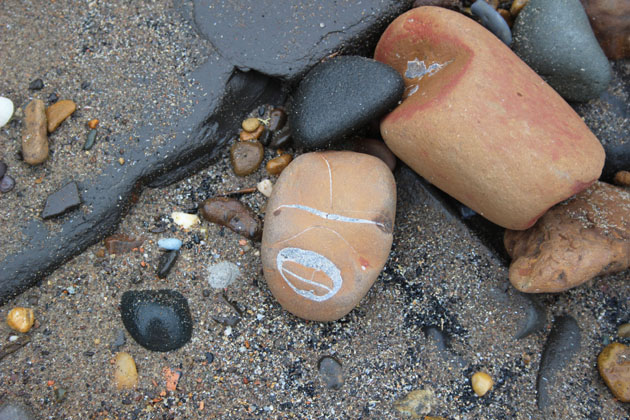 pebbles at Runswick Bay
