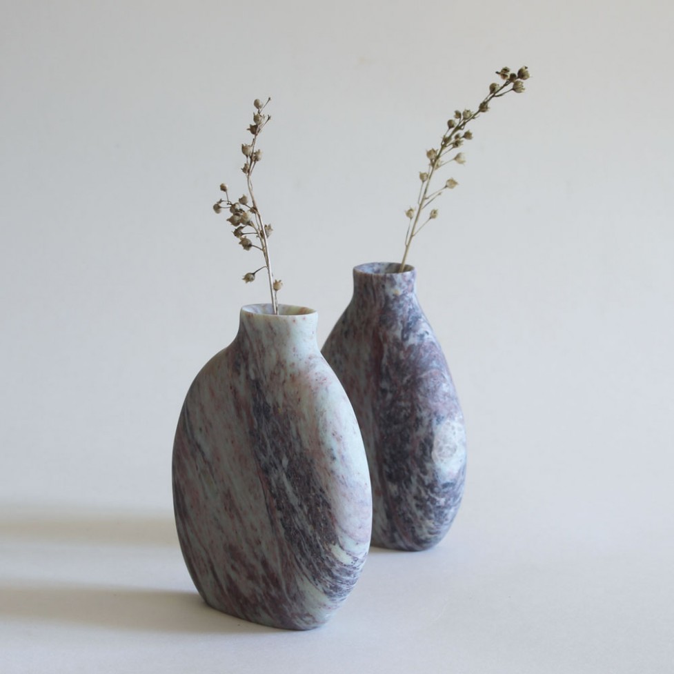 Stone Vases for stems, dry flowers, fresh posies, buds