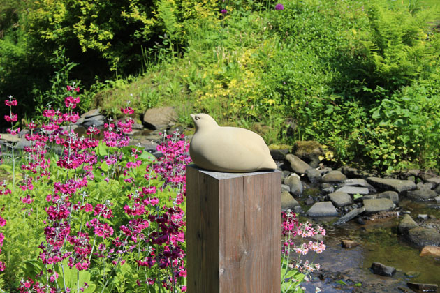 Bird sculpture by Jennifer Tetlow