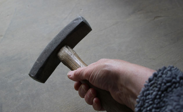 My very first stone working hammer