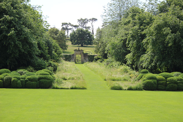 The garden at Nunnington Hall