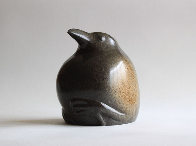 Bird stone sculpture - Fumblefot