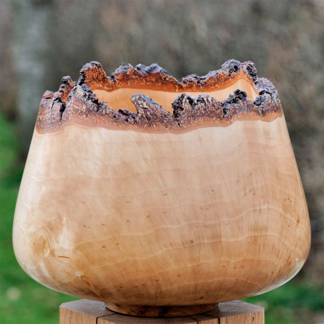 Wood turned bowl by Tom Cooper