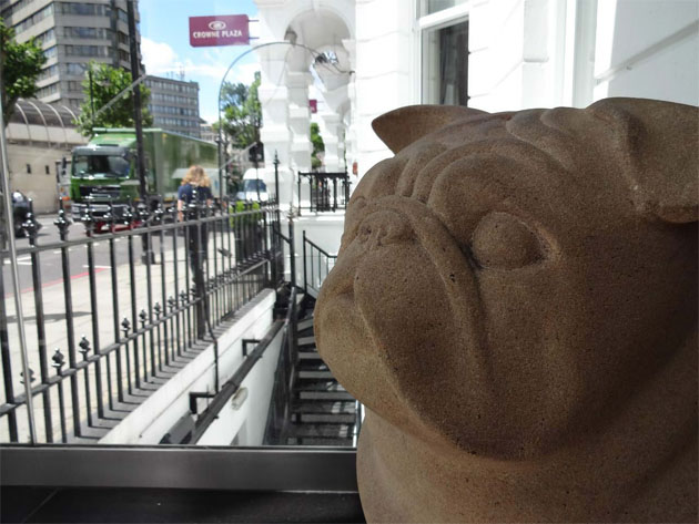 Pug Sculpture