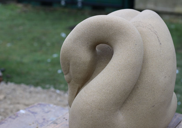 Swan Sculpture