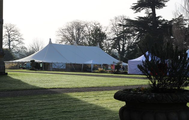 Gardens Illustrated Festival marquee