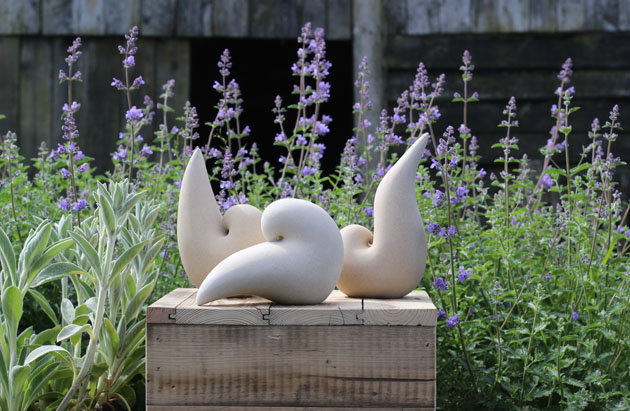 White Birds in Portland Limestone