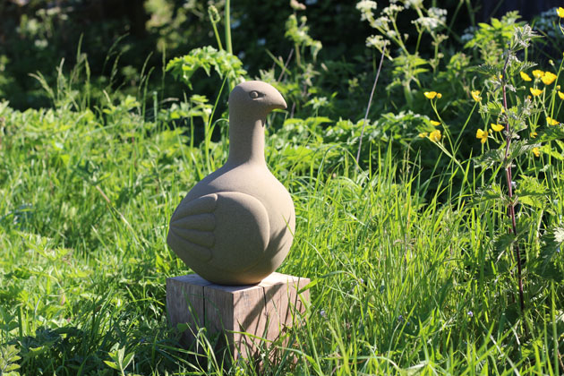 Lookout Bird sculpture