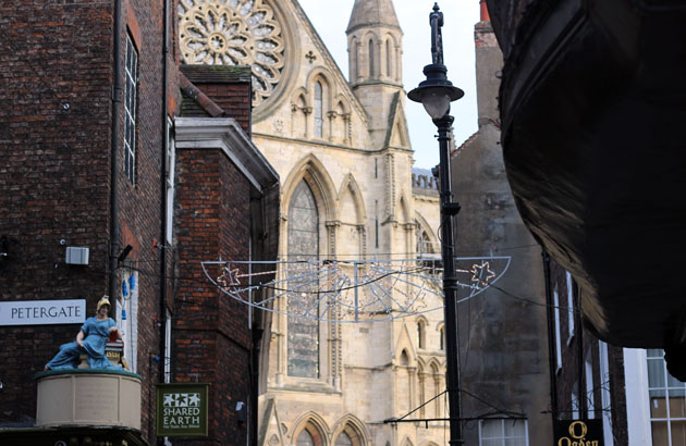 Image of York Minster from Pyramid Gallery