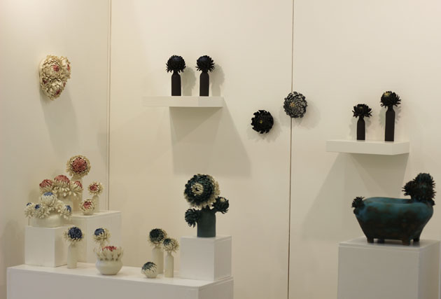 Linda Southwell ceramics at Art& Show York