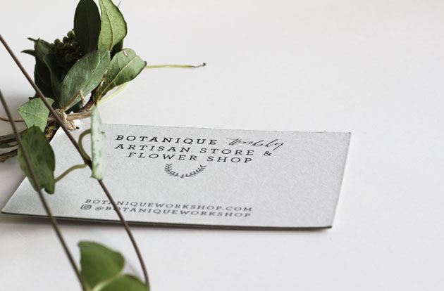 Botanique Workshop beautiful packaging