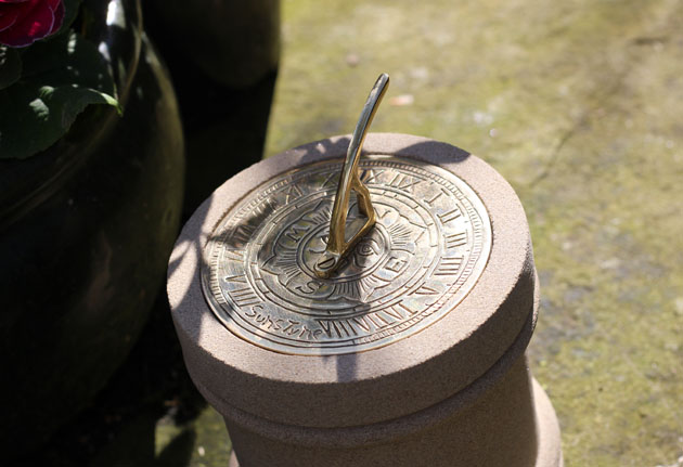 little stone sundial