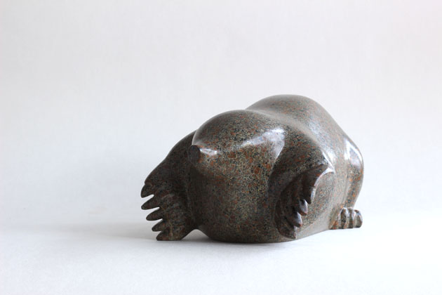 Mole stone sculpture