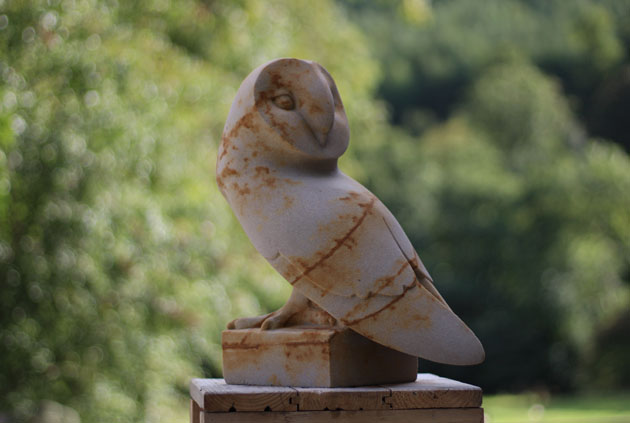 Barn Owl sculpture