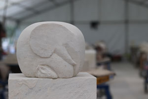 Carving from York Minster Stone Carving Festival 2018