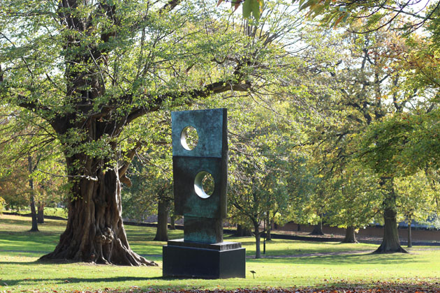 Barbara Hepworth sculpture at Yorkshire Sculpture Park