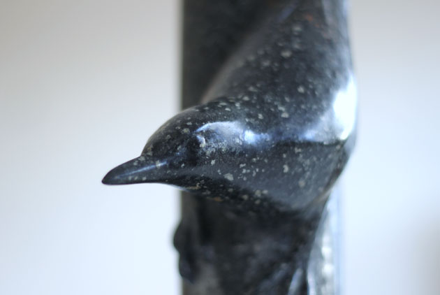 Nuthatch sculpture