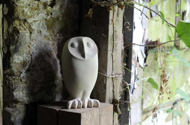 Owl sculpture