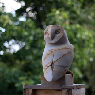 Barn Owl sculpture
