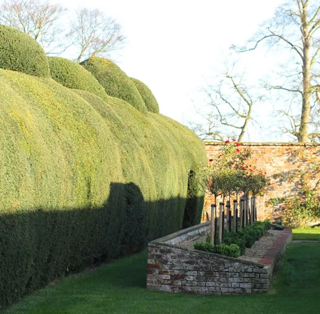 Glemham Hall gardens