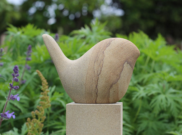 Rustic Birdlet - garden sculpture